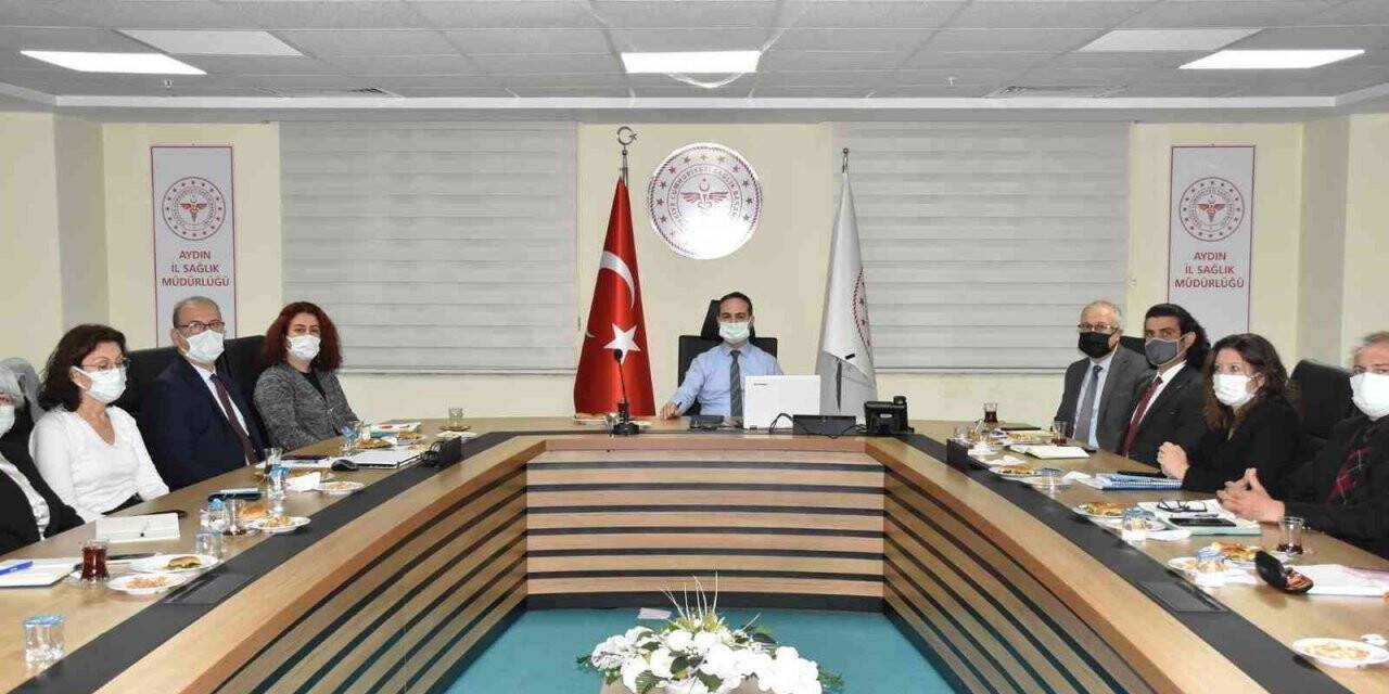 İl Sağlık Müdürlüğü 2021 yılı ilçe değerlendirme toplantısı yapıldı