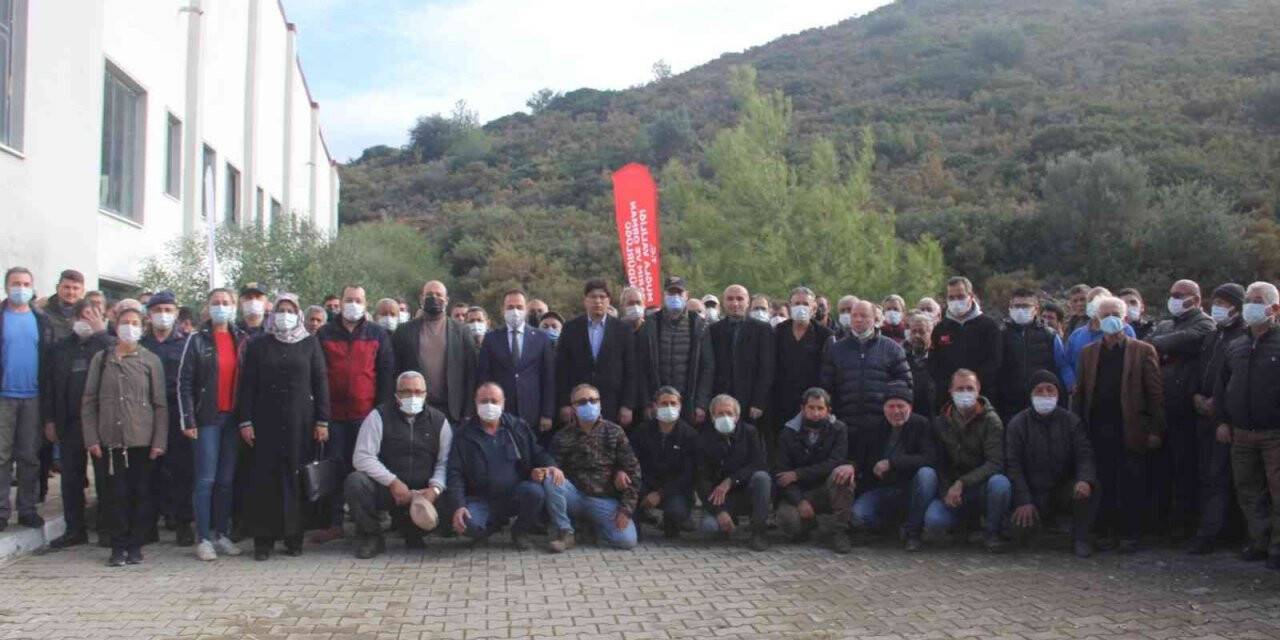 Datça’da orman yangınından mağdur olan 150 arıcıya, 34 bin 296 ton arı yemi dağıtıldı