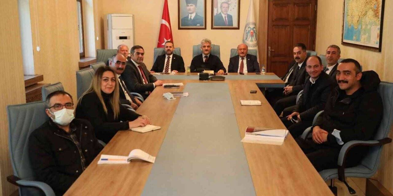 Kızılay ve Hocabey Mahalleleri için toplantı yapıldı