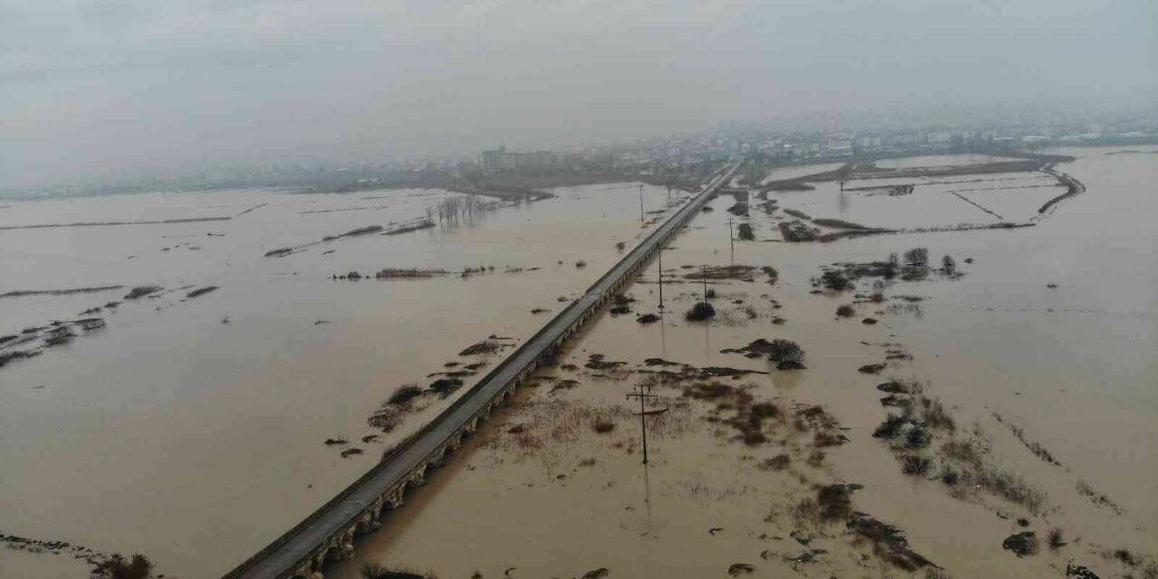Ergene nehri taştı