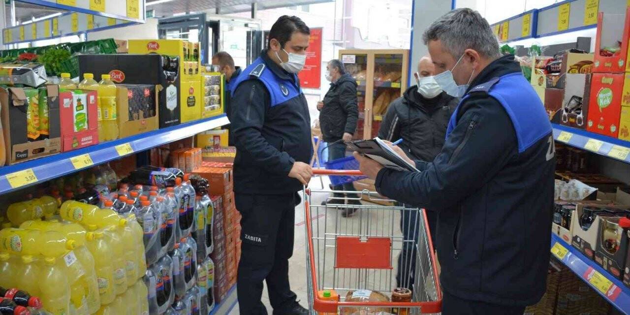 Fahiş fiyat denetiminde 4 markete tutanak tutuldu