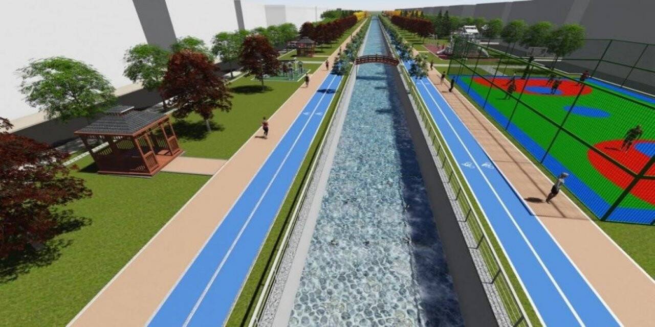 Kanal İnegöl Projesi’nde çalışmalar hızlandı