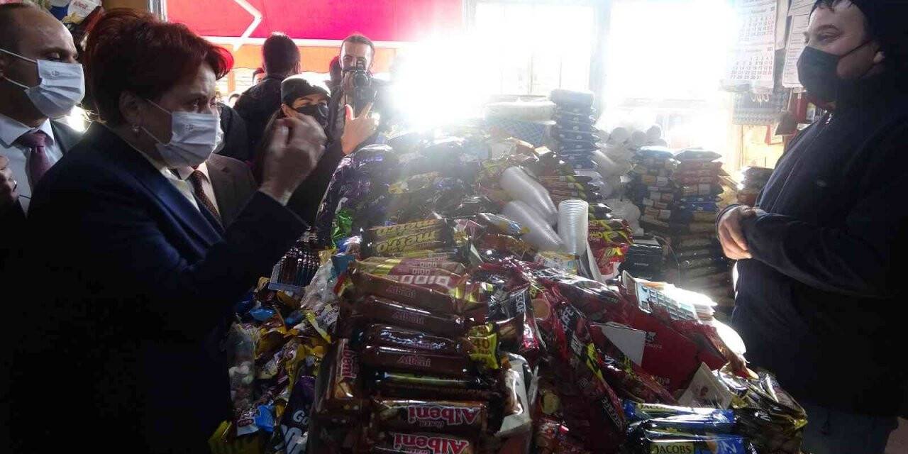 Maaşını sorduğu esnaftan Akşener’e tokat gibi cevap