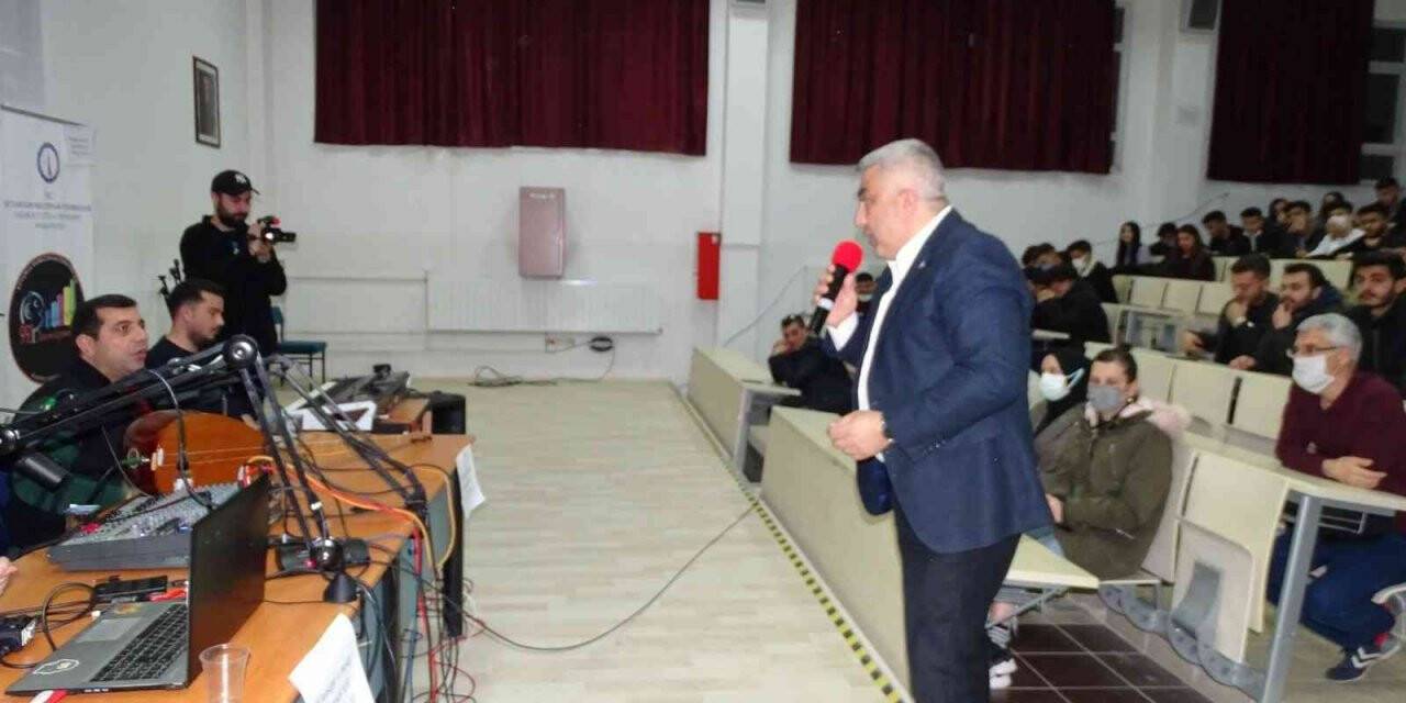 Başkan Fatih Çalışkan, ilçenin sosyal ve ekonomik alanları ile ilgili bilgiler verdi