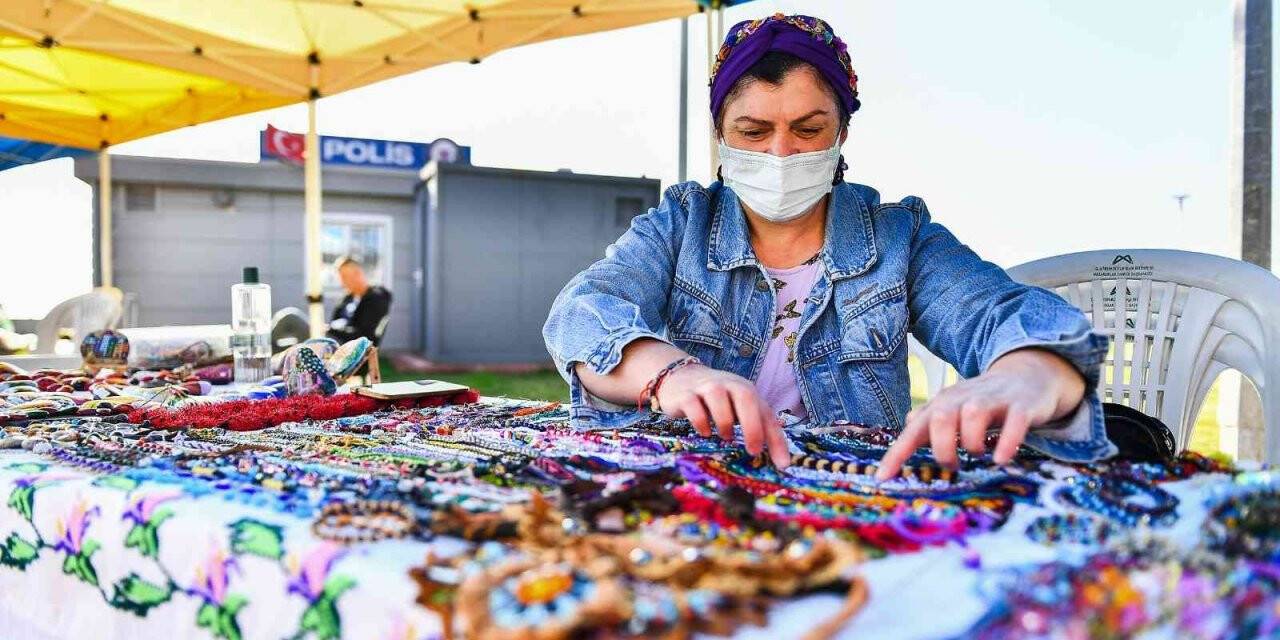 Mersin Büyükşehir Belediyesine kayıtlı 2 bin 736 üretici kadın aile ekonomilerine katkı sunuyor