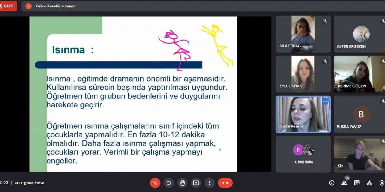 ADÜ’de ’Eğitimde Drama Semineri’ düzenlendi