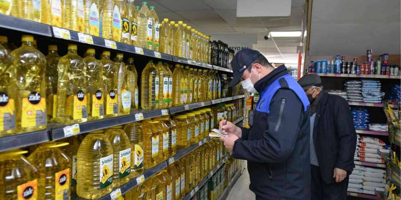 Isparta’da zabıta ekiplerinden fahiş fiyat ve etiket denetimi
