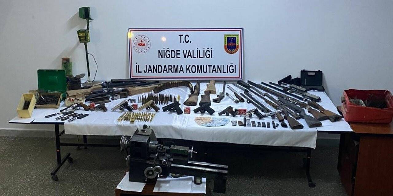 Operasyon yapılan evden cephane çıktı