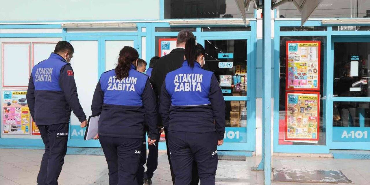 Atakum zabıtasından fiyat denetimi