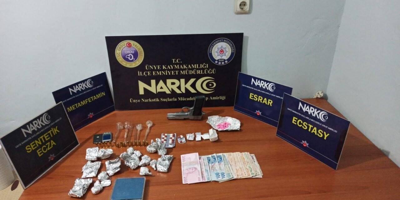 Ordu’da uyuşturucu operasyonunda 2 kişi tutuklandı