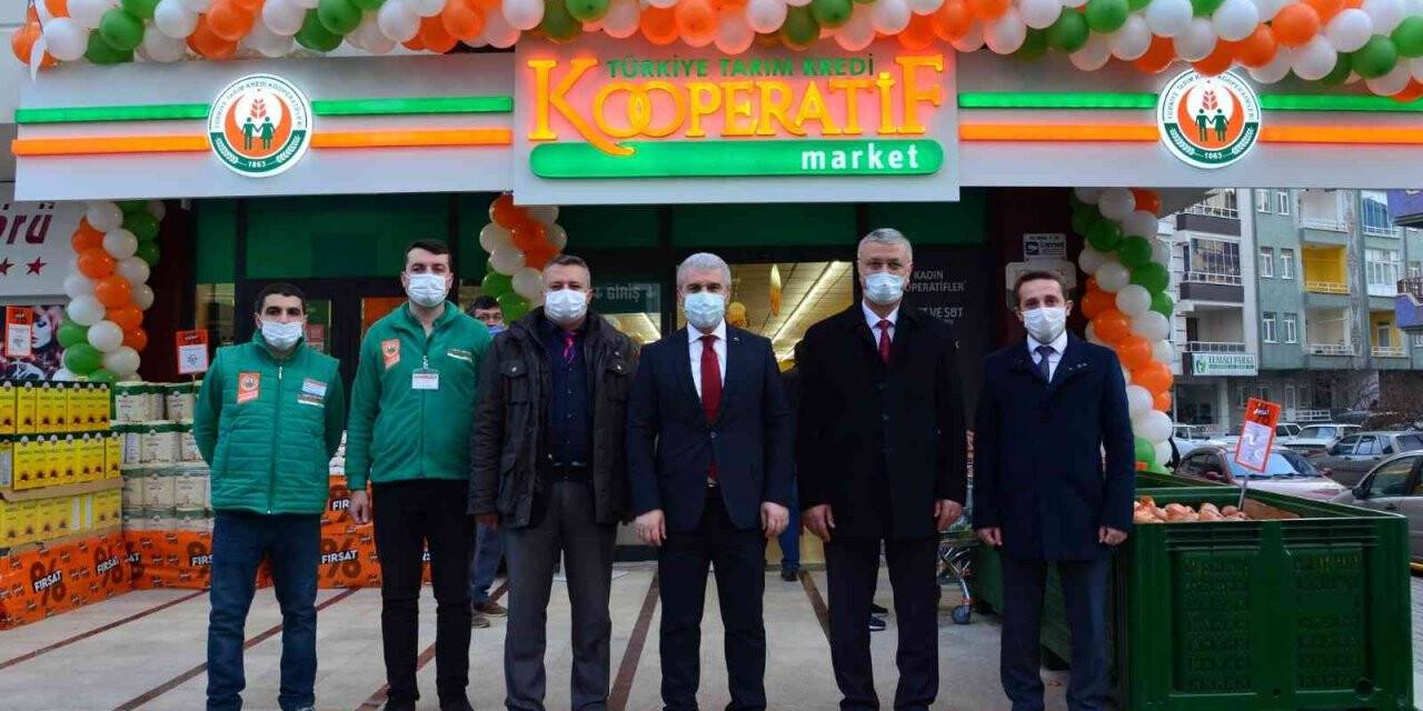 Kırşehir’de, Kooperatif Market Açıldı