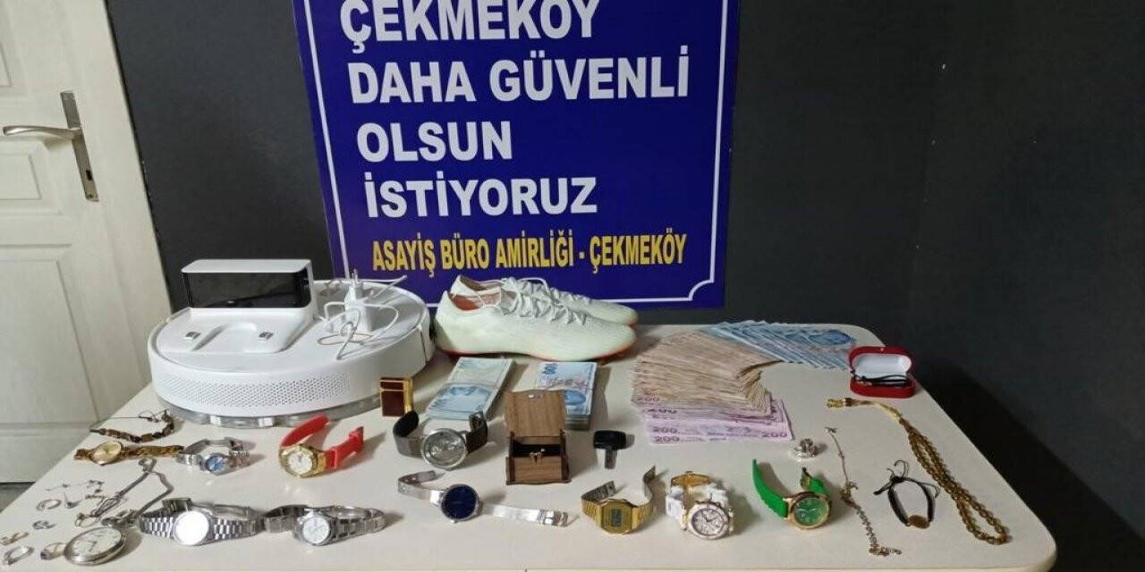 Çekmeköy’de aynı günde iki eve giren hırsızlar yakayı ele verdi