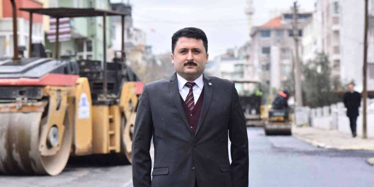 Altıeylül’ün yolları yenilenip iyileştiriliyor