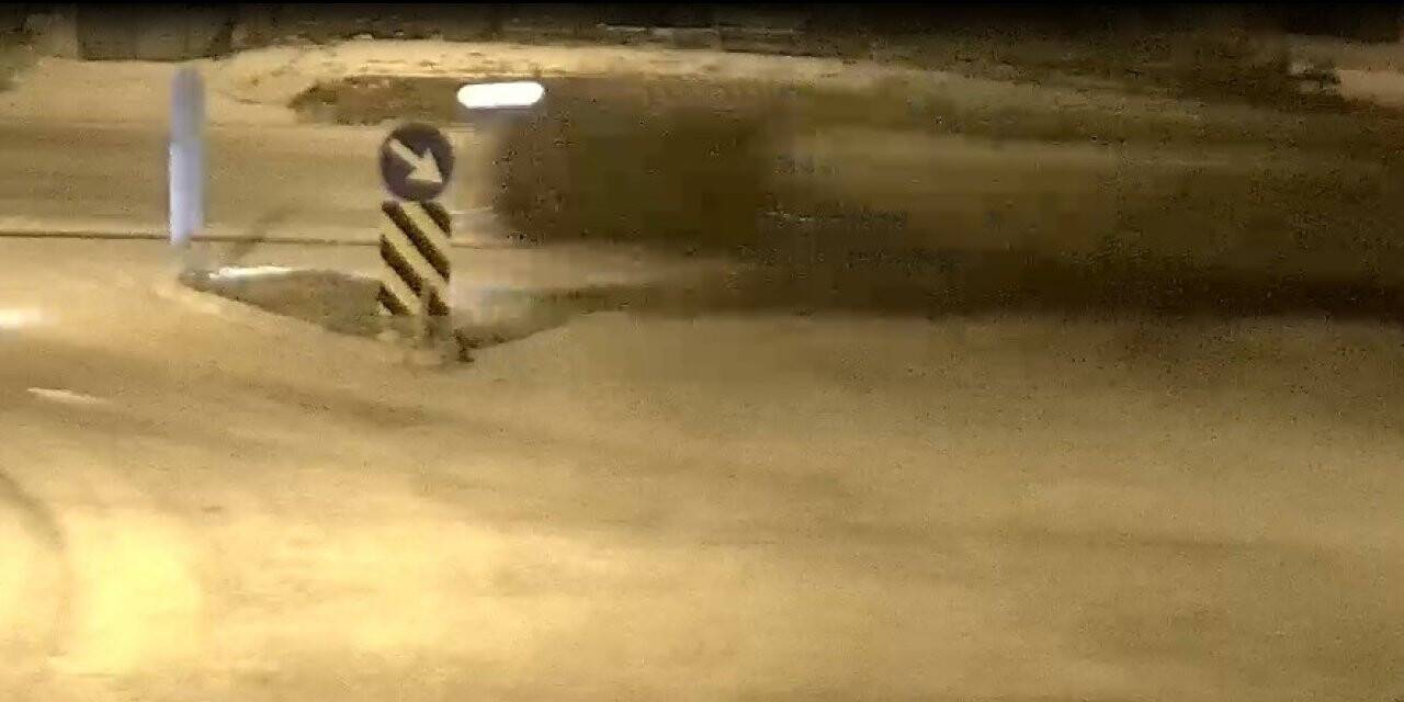 Bilecik’te ölümlü kaza anı güvenlik kamerasına yansıdı