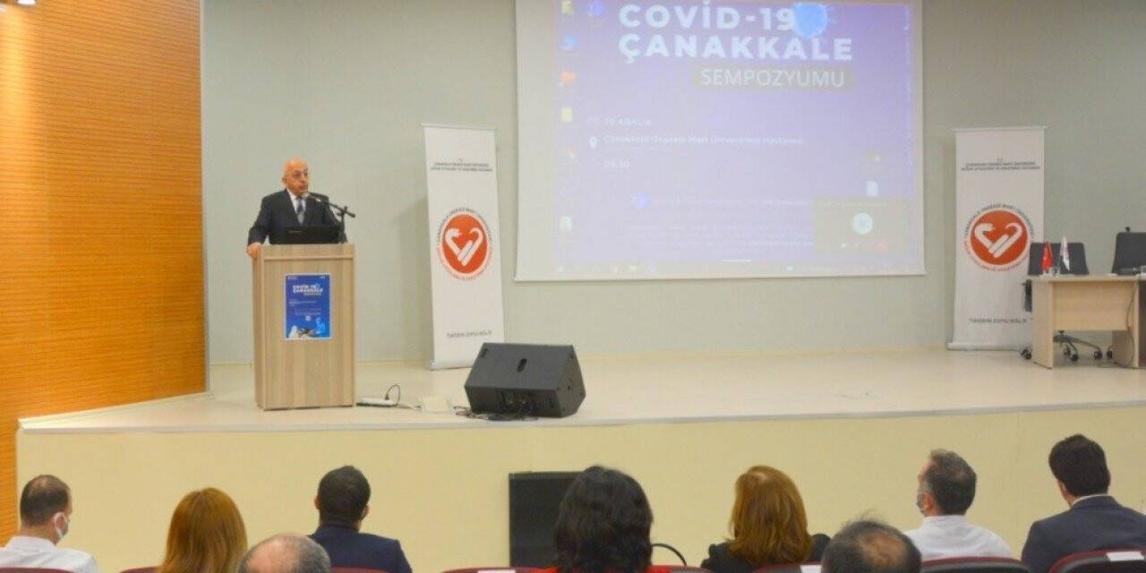Çanakkale’de Covid-19 sempozyumu gerçekleştirildi