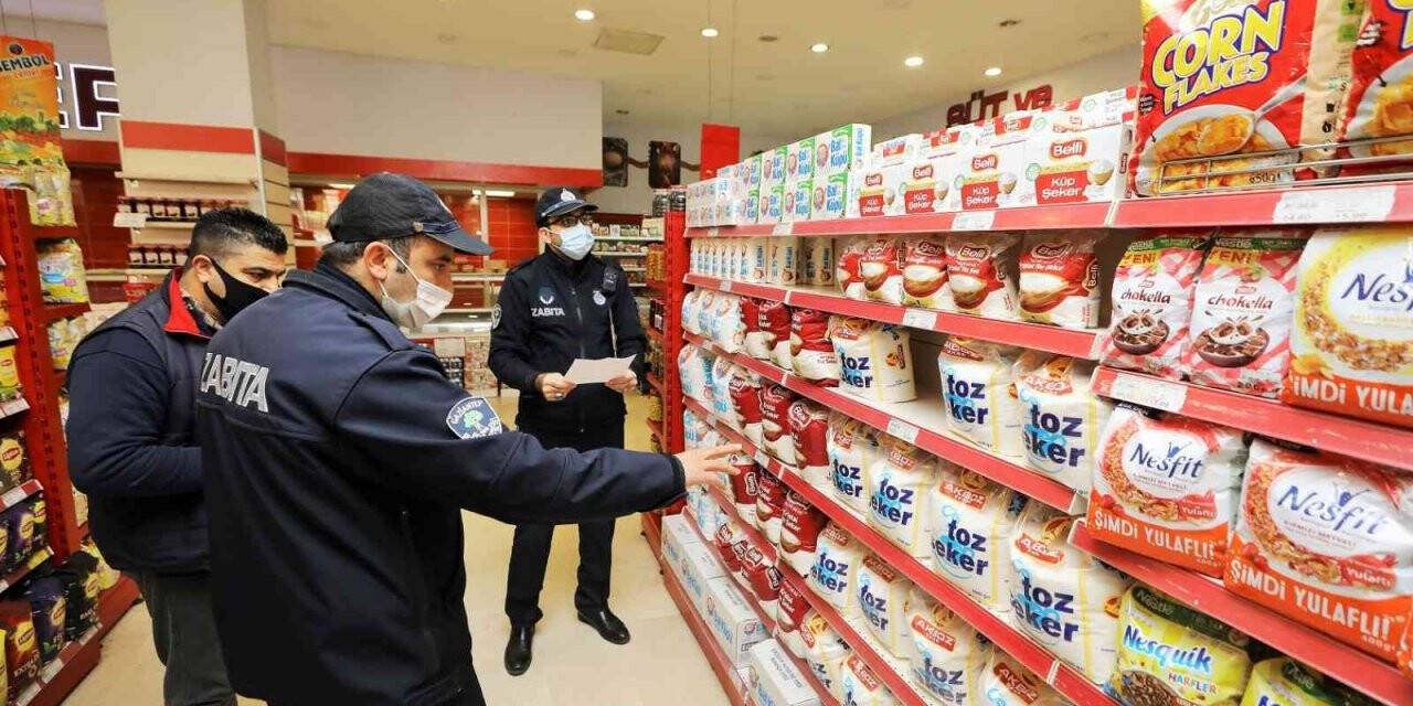 Şehitkamil’de market denetimleri sürüyor