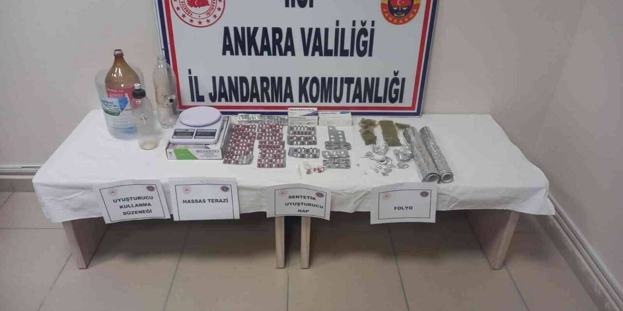 Ankara’da iki uyuşturucu operasyonunda 3 kişi gözaltına alındı