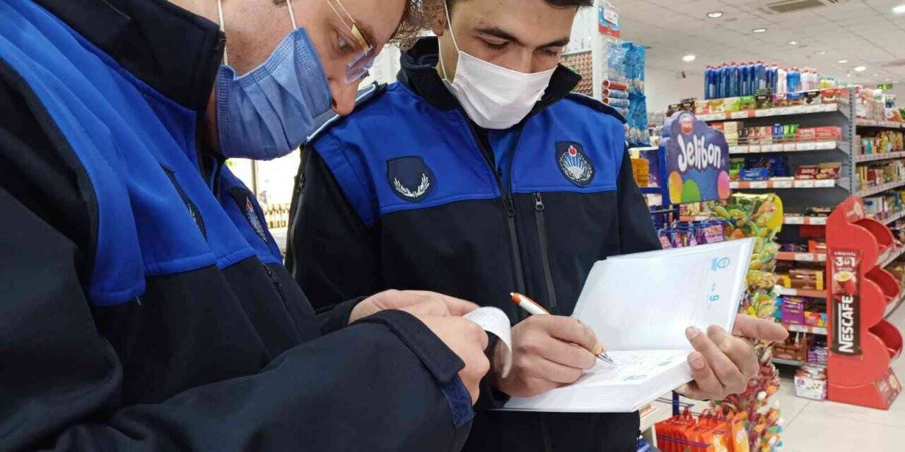 Zabıta ekipleri fahiş fiyat ve etiket denetimi yaptı