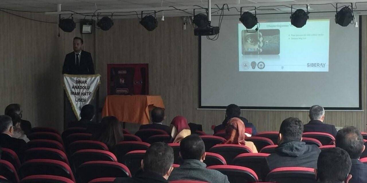 Öğrencilere bilişim suçları farkındalık semineri verildi