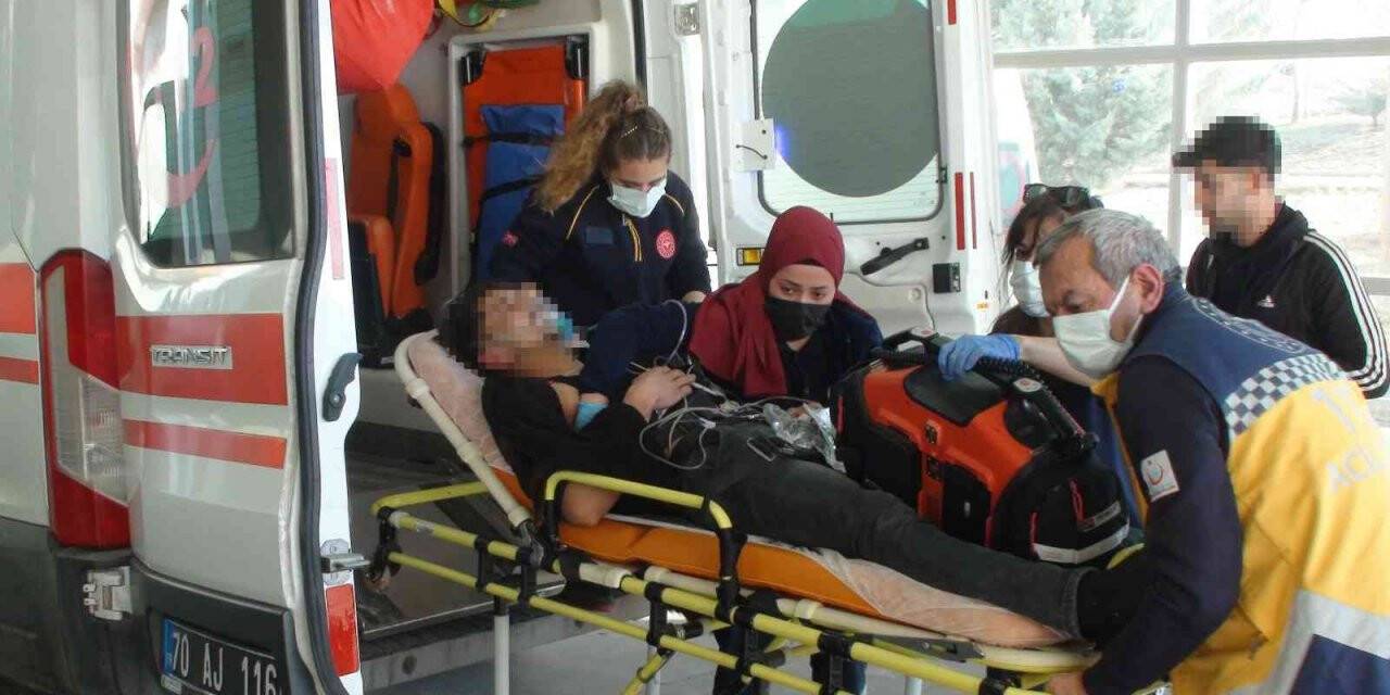 Karaman’da işçiler arasında çıkan bıçaklı kavgada 1 kişi ağır yaralandı