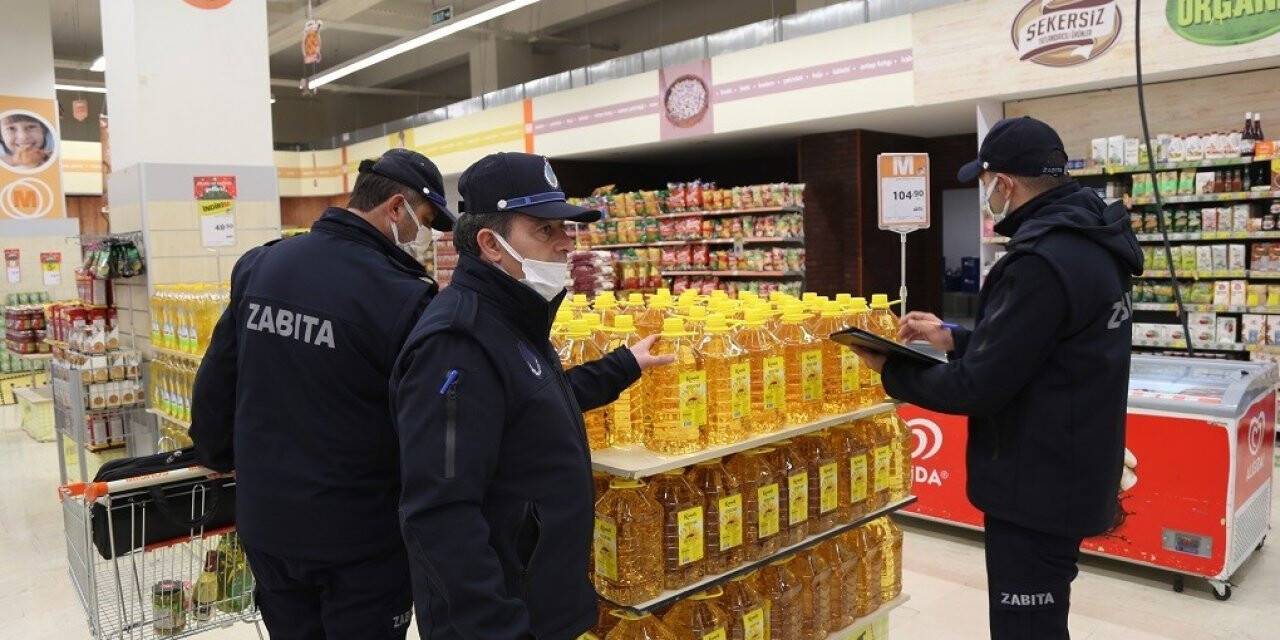 Zabıtadan marketlere fiyat denetimi