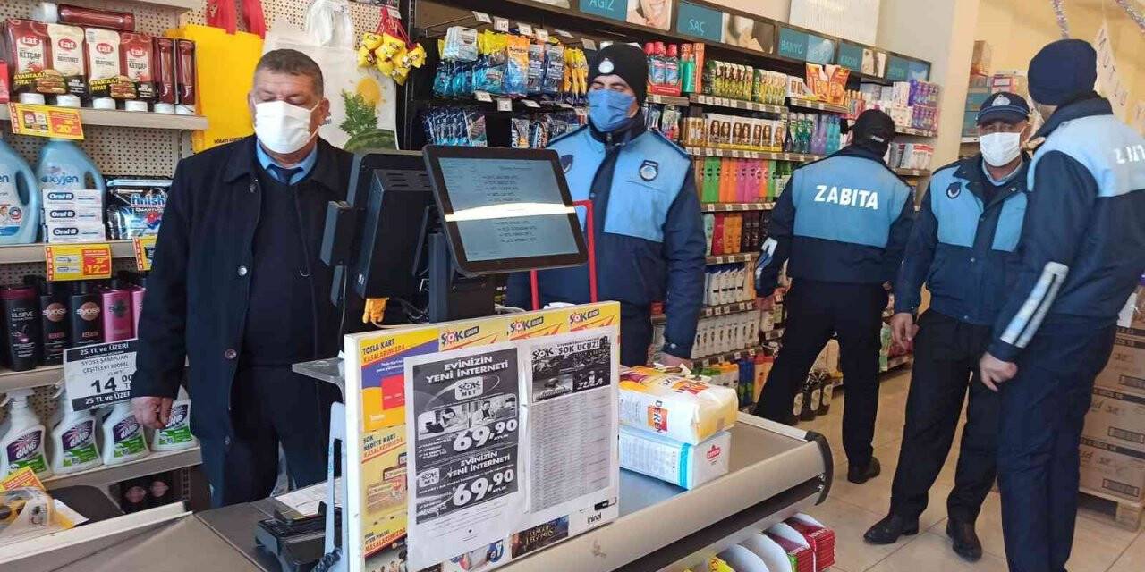 Van’ın Çaldıran Belediyesi marketlere yönelik fiyat denetimi yaptı