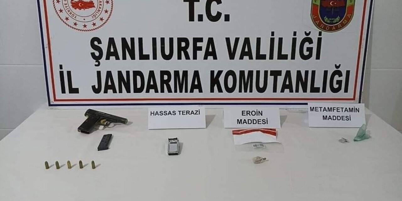Şanlıurfa’da uyuşturucu operasyonu: 2 gözaltı