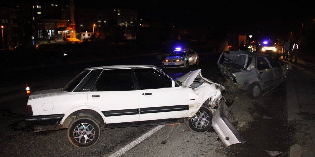Zonguldak’ta trafik kazası: 2 yaralı