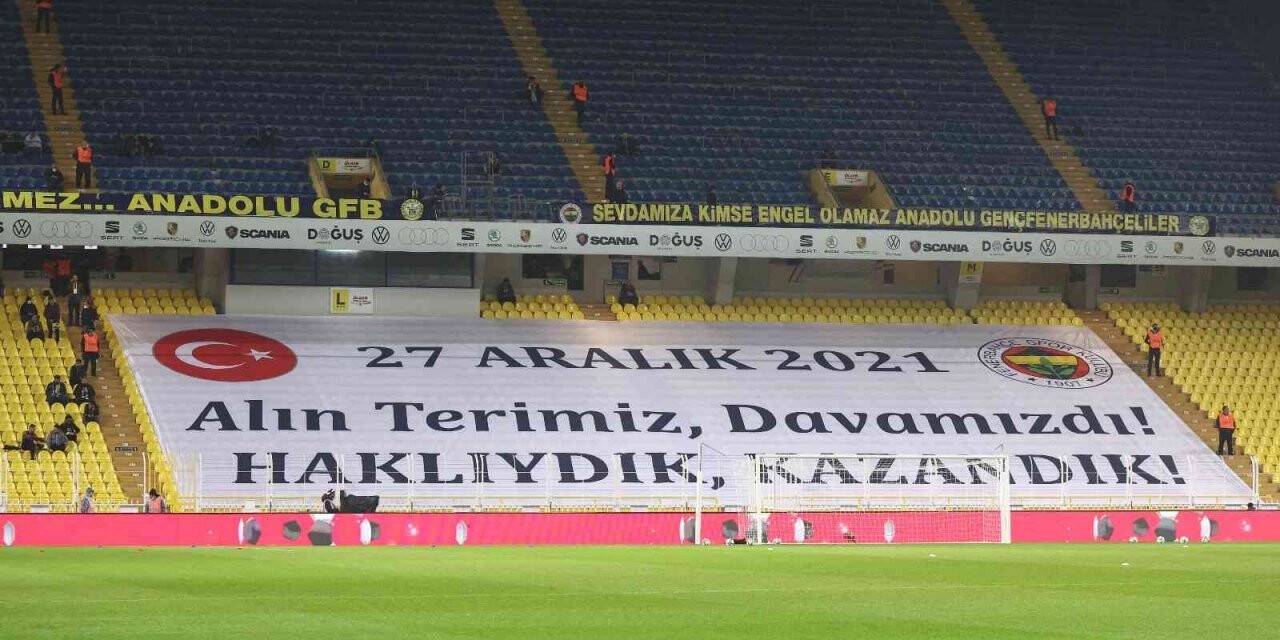 Ziraat Türkiye Kupası: Fenerbahçe: 0 - Afjet Afyonspor: 0 (İlk yarı)