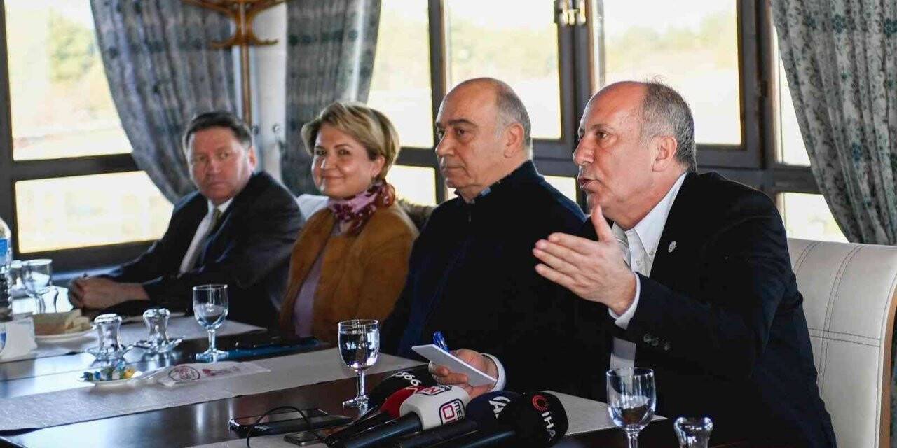 Muharrem İnce’den erken seçim açıklaması: “Tahminim, iktidar 26 Haziran’da seçim yapmayı planlıyor”