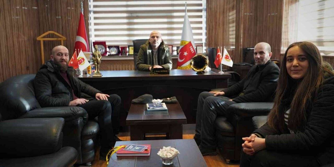 Bayburt Madeni Sanatkar Odası Başkan adayı Kahraman’dan BGC’ye ziyaret