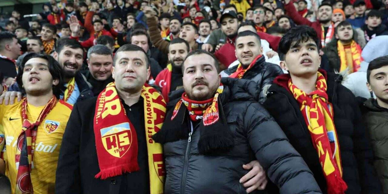 Kayserispor 30 bin kişiye oynadı