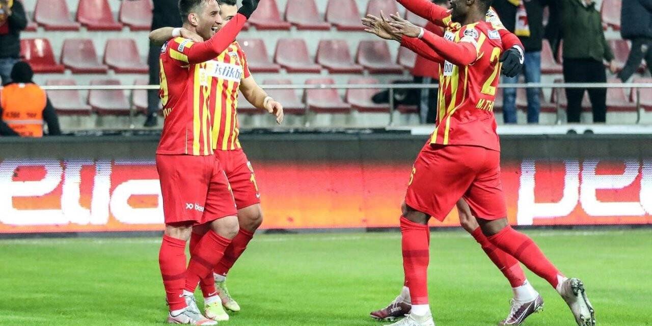 Kayserispor 19 maçta 27 gol attı
