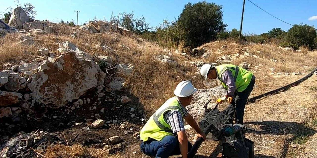 Mersin’de iki mahallede su sorunu sona erdi