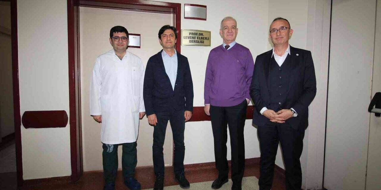 GAÜN Hastanesi’ne “Prof. Dr. Levent Elbeyli dersliği” açıldı