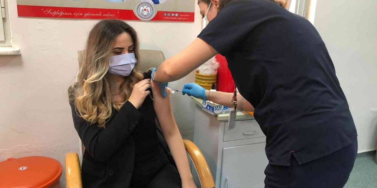 Kartal’da yerli aşı Turkovac uygulanmaya başladı