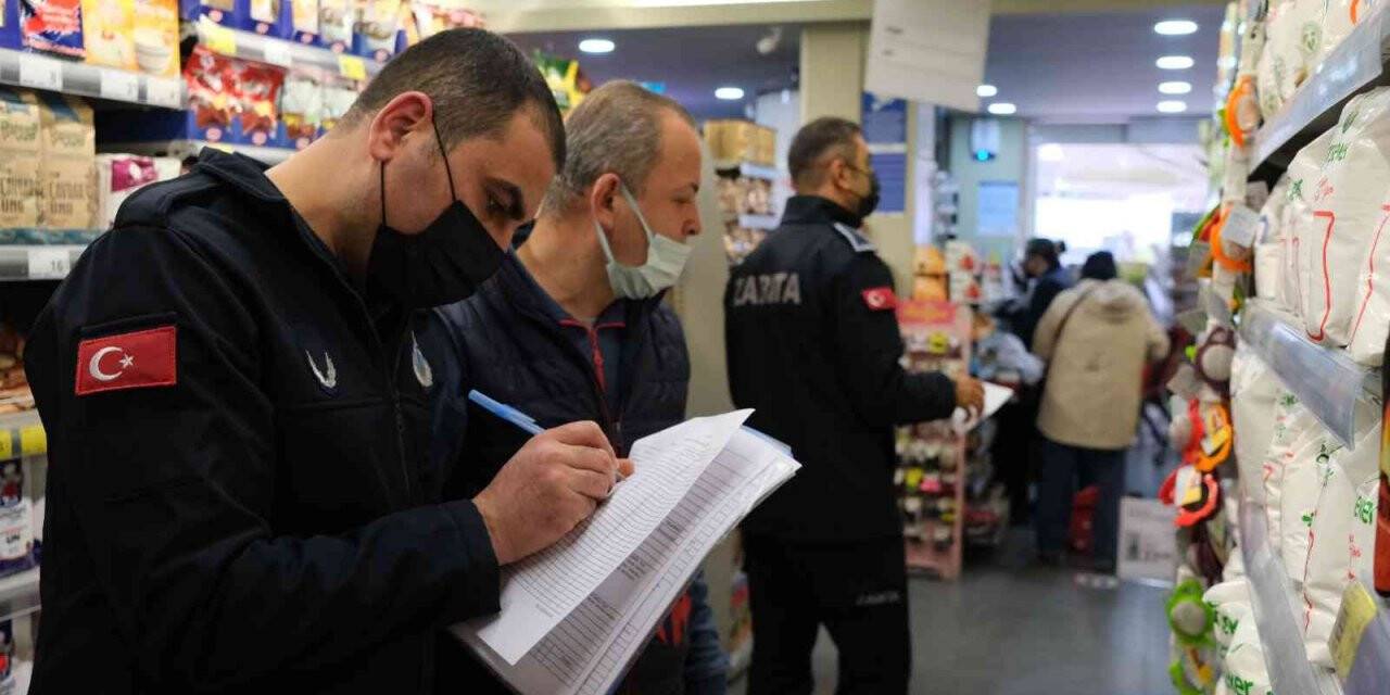 Maltepe’deki marketlerde yılbaşı denetimi