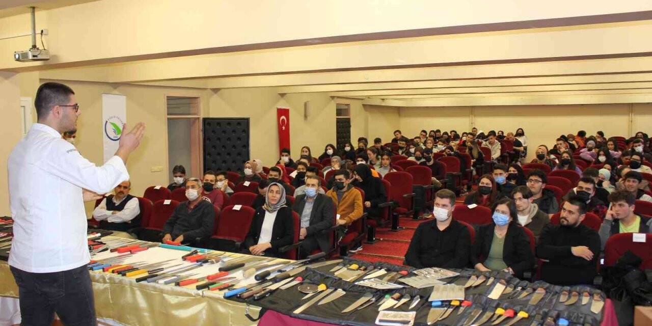 Geleceğin şeflerine bıçaklar tanıtıldı