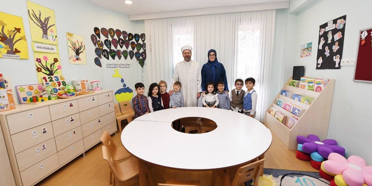 Diyanet İşleri Başkanı Prof. Dr. Ali Erbaş :“4-6 yaş Kur’an kurslarımızda değerlerimizi, temel dini vecibeleri öğretiyoruz”