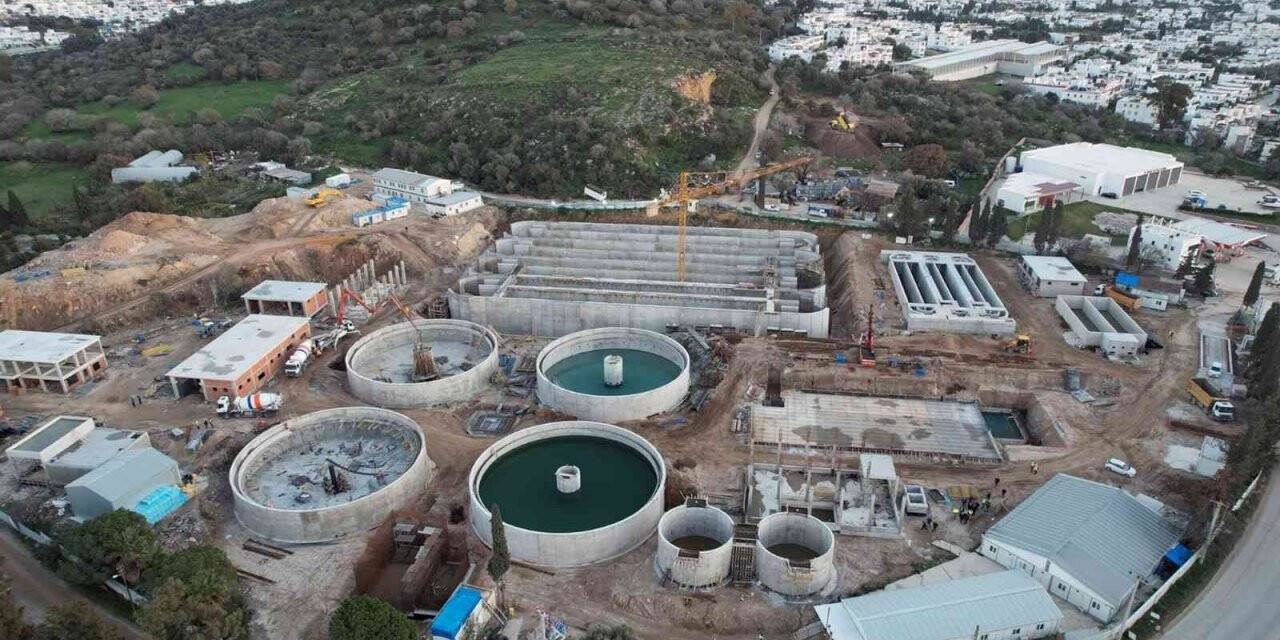 Bodrum’un en büyük tesisinin yüzde 32’si tamamlandı