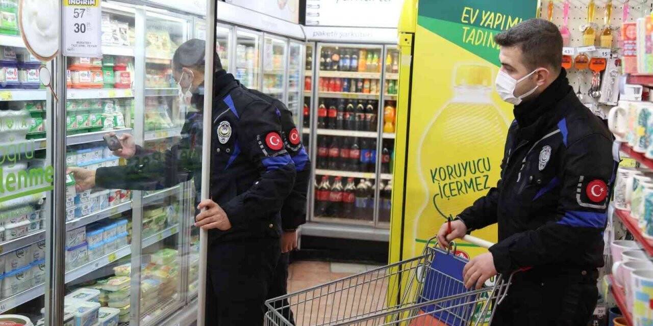 Eyüpsultan’da marketlere yönelik fahiş fiyat denetimi  yapıldı