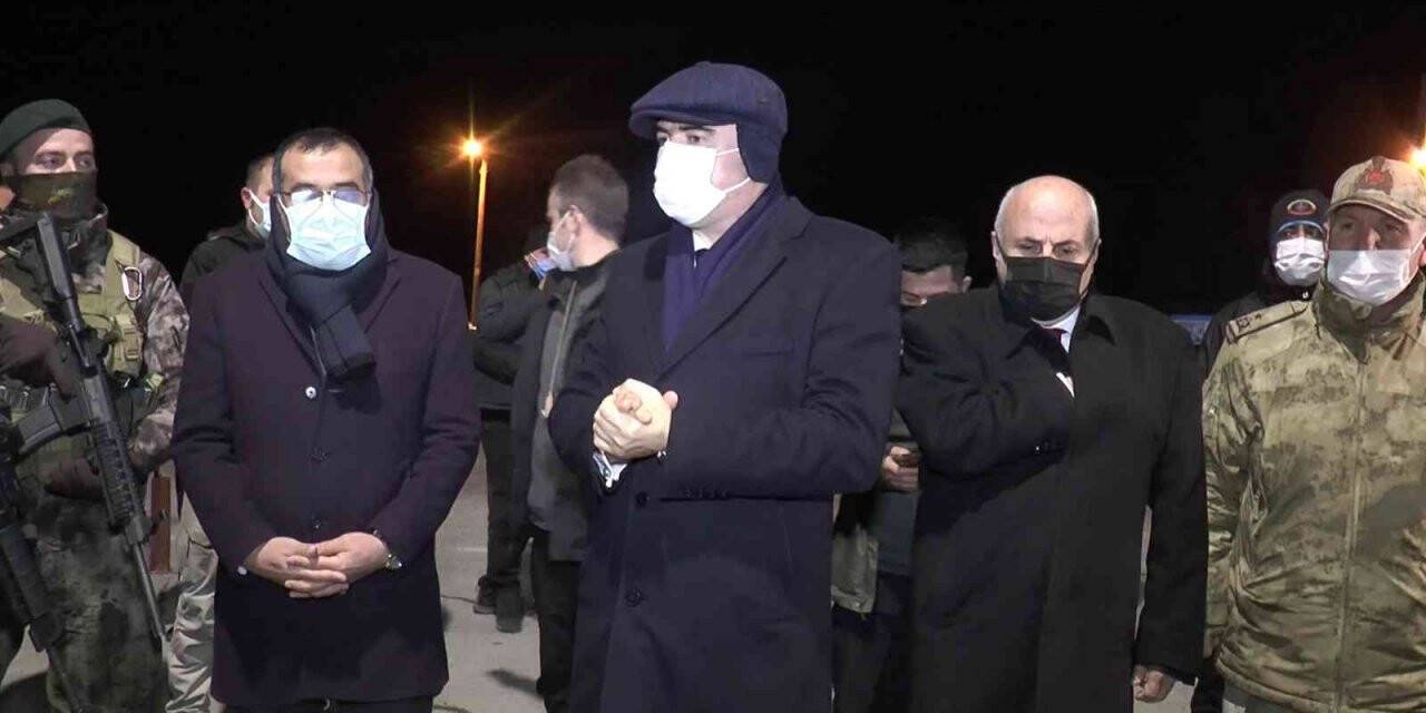 Vali Memiş polis, jandarma ve 112 çalışanlarının yeni yılını kutladı