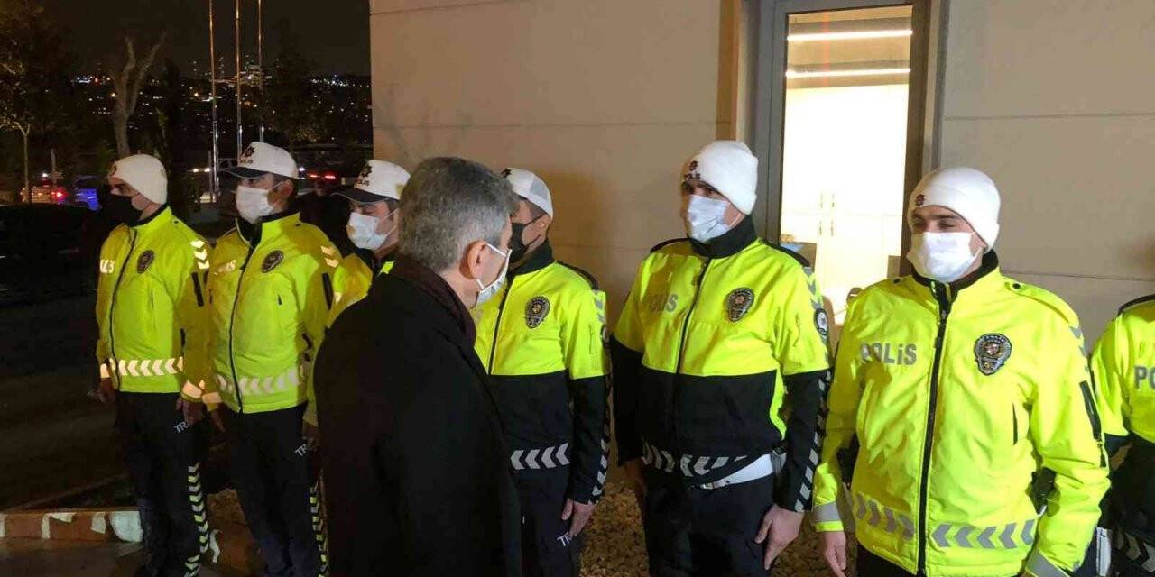 İstanbul Valisi Ali Yerlikaya emniyet personelini ziyaret etti