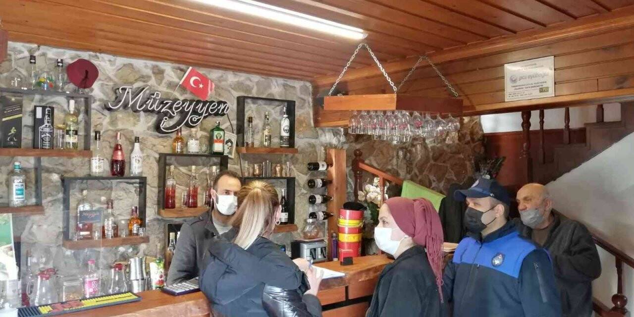 Zabıta yeni yıl öncesi denetimlerde bulundu