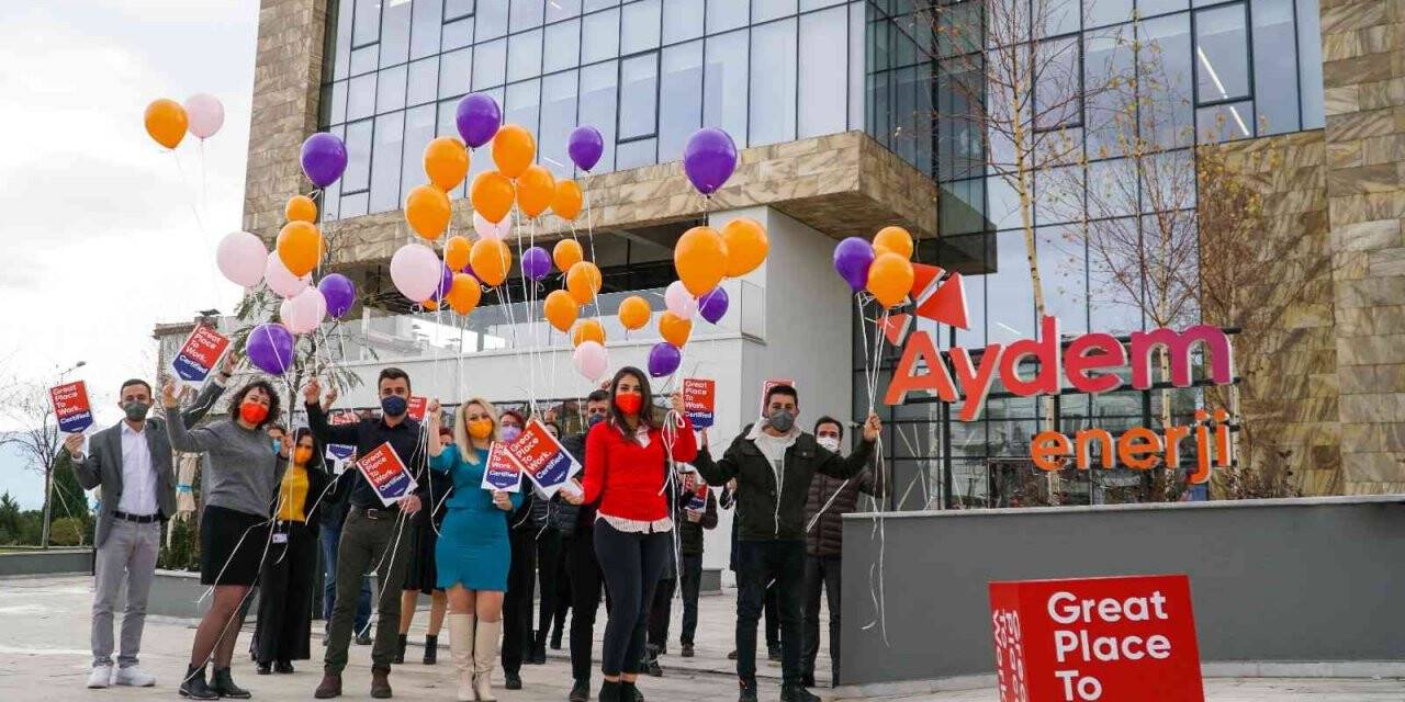 Aydem Enerji, 13 grup şirketiyle Great Place to Work sertifikası aldı