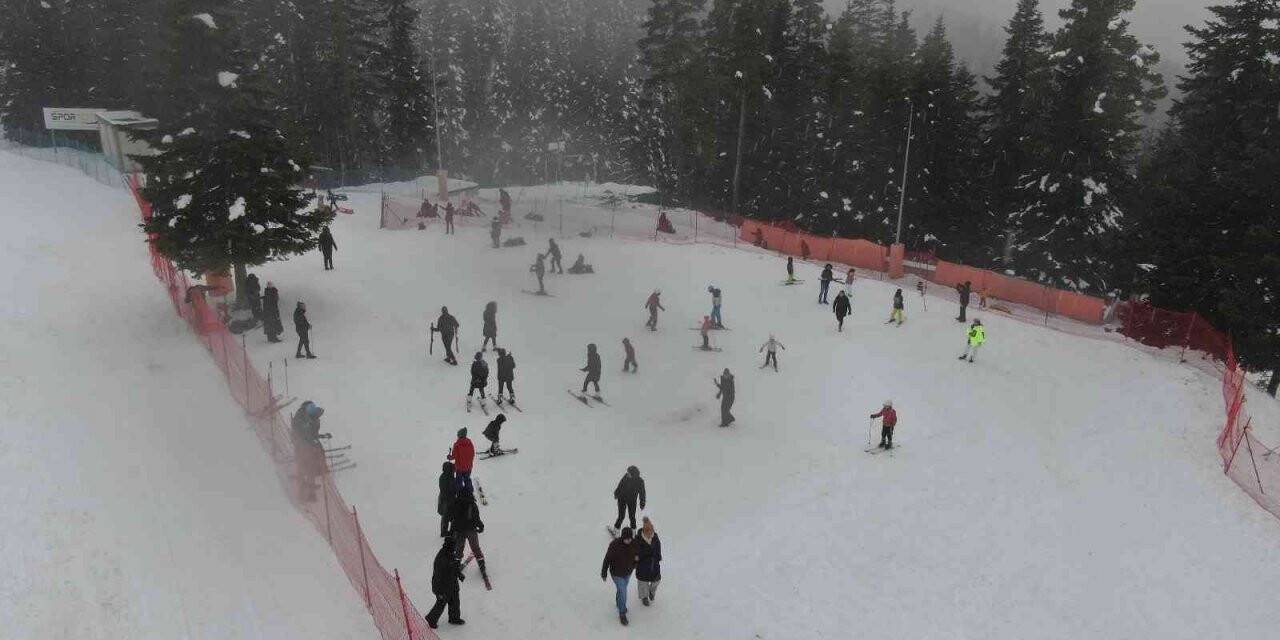 Ilgaz Dağı’nda yılbaşı yoğunluğu