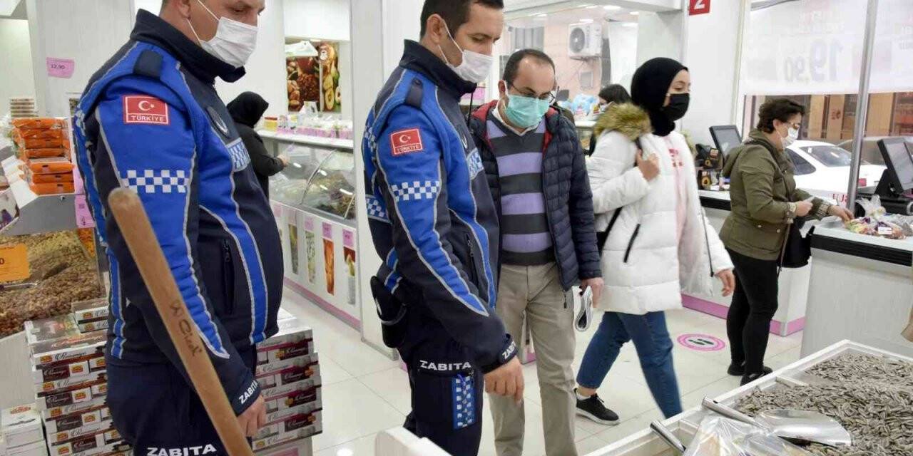 Zabıtadan market zincirlerine denetim