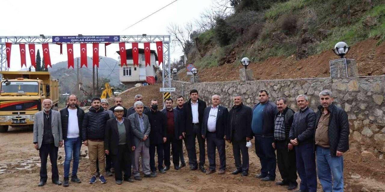 Başkan Özcan, Işıklar Mahallesi’nde incelemede bulundu