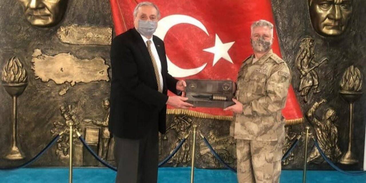 Başkan Bakkalcıoğlu’ndan, Tuğgeneral Çolak’a ziyaret