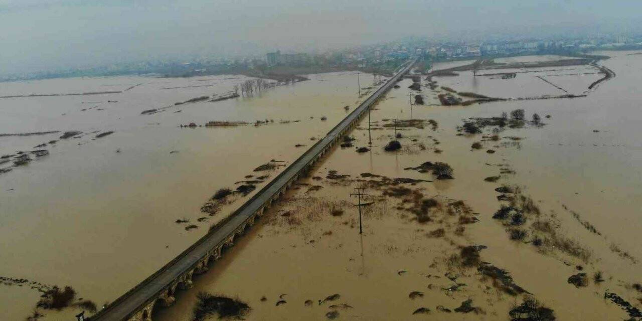 Sel sonrası Ergene’de korkutan yükseliş: Nehrin debisi 10 kat arttı